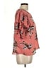 Lily White 100% Polyester Pink Short Sleeve Blouse Size L - photo 4