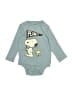 Peanuts Blue Long Sleeve Onesie 12-18 MO / 18 MO - photo 1