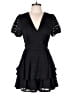 Blue Rain Black Cocktail Dress Size L - photo 1