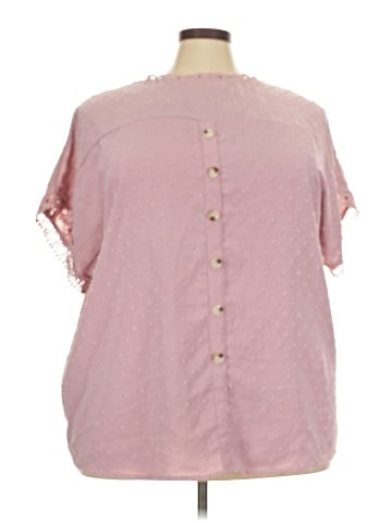 Unbranded Short Sleeve Blouse (view 1)