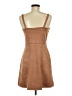 J for Justify Solid Brown Casual Dress Size M - photo 2