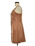 J for Justify Solid Brown Casual Dress Size M - photo 5