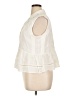 Cupio Ivory Sleeveless Button-Down Shirt Size XL - photo 5