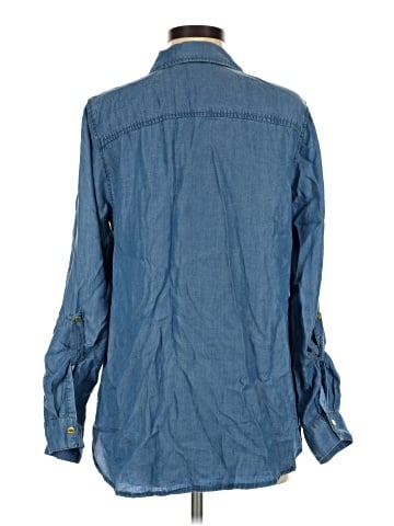 MICHAEL Michael Kors Long Sleeve Button-Down Shirt (view 2)
