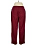 Susan Graver Solid Burgundy Casual Pants Size M (petite) - photo 2