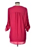 Decree 100% Polyester Pink 3/4 Sleeve Blouse Size L - photo 2