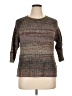 Cj Banks Tweed Brown Pullover Sweater Size 1X - photo 1