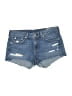 Rag & Bone 100% Cotton Blue Denim Shorts Size 28 waist - photo 1