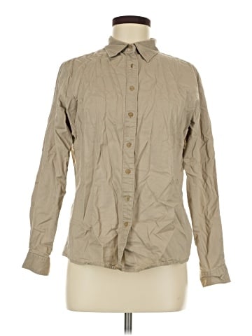 Harriton Long Sleeve Button-Down Shirt (view 1)