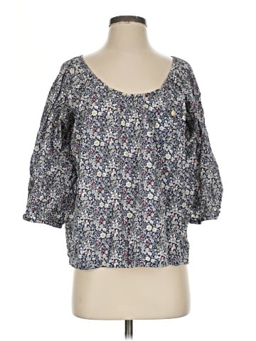 Liberty Art Fabrics for J.Crew 3/4 Sleeve T-Shirt (view 1)