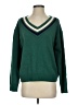 Storets Color Block Green Pullover Sweater Size S - photo 1
