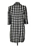 St. John Collection Houndstooth Ivory Coat Size 6 - photo 2