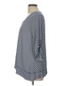 Max Studio Gray Blue 3/4 Sleeve Top Size L - photo 5