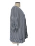 Max Studio Gray Blue 3/4 Sleeve Top Size L - photo 4