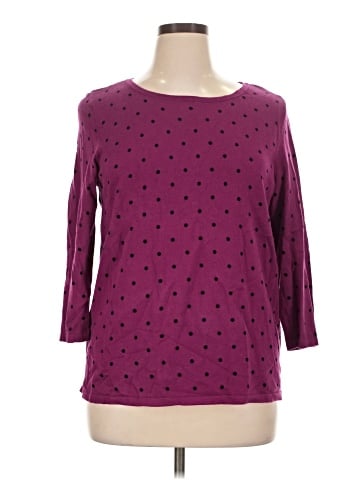 Karen Scott 3/4 Sleeve T-Shirt (view 1)