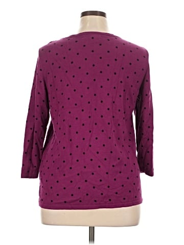 Karen Scott 3/4 Sleeve T-Shirt (view 2)