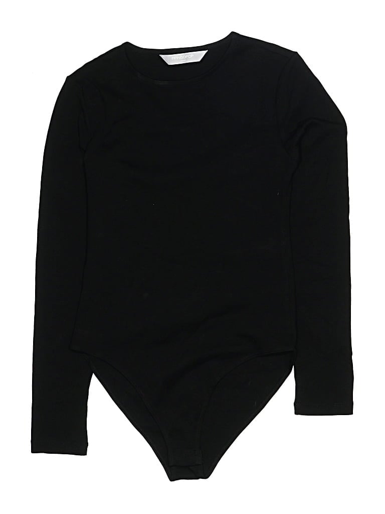 Pre-owned Mangopop Collection Bodysuit In Black