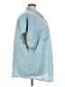 Torrid 100% Tencel Blue Sleeveless Button-Down Shirt Size 5X Plus (5) - photo 4