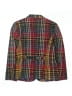 Simonetta Plaid Red Blazer Size 85 CM - photo 2