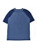 Garnet Hill Blue Short Sleeve Top Size 10 - photo 1