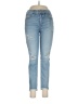 White House Black Market Stars Blue Jeans Size 6 - photo 1