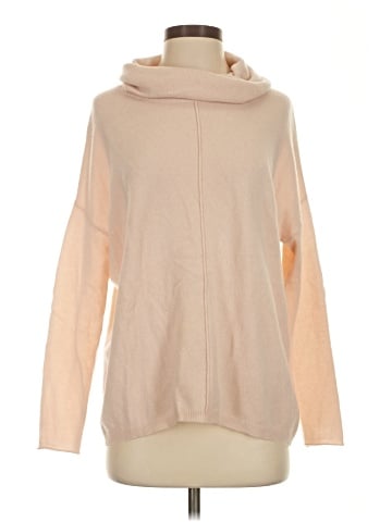 Kinross Cashmere Pullover Sweater (view 1)