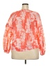 Per Una 100% Cotton Orange 3/4 Sleeve Blouse Size 18 - photo 2