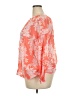 Per Una 100% Cotton Orange 3/4 Sleeve Blouse Size 18 - photo 5