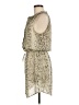 Eight Sixty 100% Polyester Tan Cocktail Dress Size M - photo 5