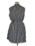 Apt. 9 100% Polyester Houndstooth Black Casual Dress Size XL - photo 2