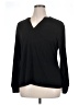 Blooming Jelly 100% Polyester Black Long Sleeve Top Size XL - photo 1