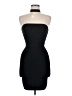 Bebe Solid Black Cocktail Dress Size M - photo 1