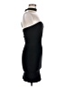 Bebe Solid Black Cocktail Dress Size M - photo 4