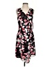 DKNYC 100% Polyester Floral Black Cocktail Dress Size 4 - photo 1
