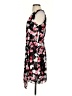 DKNYC 100% Polyester Floral Black Cocktail Dress Size 4 - photo 5