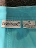 Fashion Bug 100% Cotton Solid Blue Shorts Size 14 - photo 3