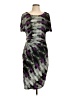 Grace Elements Tie-dye Gray Cocktail Dress Size L - photo 1