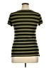 Verve Ami 100% Polyester Stripes Green Short Sleeve Top Size XL - photo 2