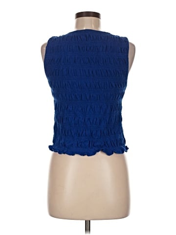 Madewell Smocked Boatneck Tank (view 2)