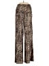 Topshop 100% Polyester Animal Print Gold Casual Pants Size 0 - 2 - photo 1