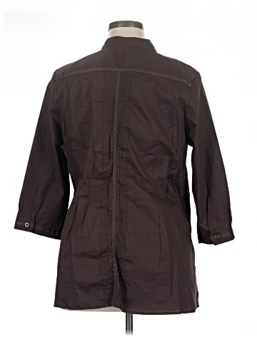 E.col.o.gie 3/4 Sleeve Button-Down Shirt (view 2)