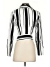 Bebe 100% Viscose Stripes Ivory Long Sleeve Blouse Size XXS - photo 2