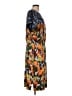 St. John Print Orange Casual Dress Size M (estimated) - photo 4