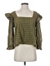 The Odells Green 3/4 Sleeve Blouse Size S - photo 1