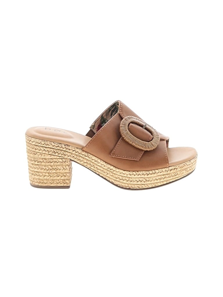 Pre-owned B.o.c. Wedges In Brown