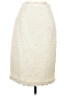 Lily 100% Polyester Ivory Formal Skirt Size M - photo 1