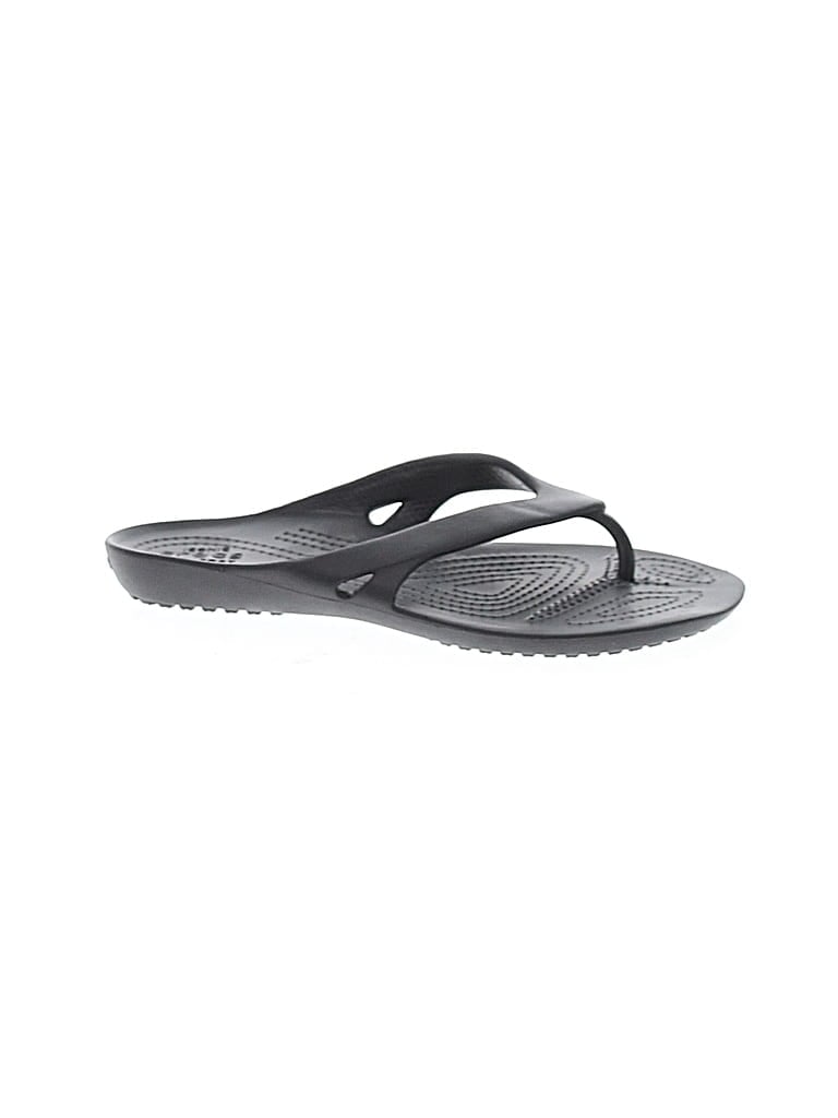 Crocs Flip Flops In Black