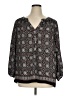 Sophie Max 100% Polyester Black 3/4 Sleeve Blouse Size XL - photo 1