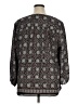 Sophie Max 100% Polyester Black 3/4 Sleeve Blouse Size XL - photo 2