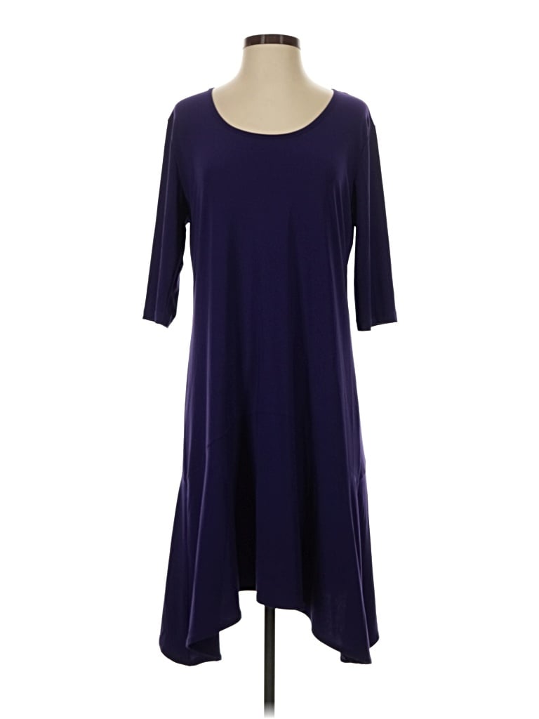 Pre-owned Clara Sun Woo Casual Dress In Purple